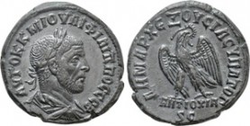 SELEUCIS & PIERIA. Antioch. Philip I 'the Arab' (244-249). Tetradrachm. 

Obv: AVTOK K M IOVΛI ΦIΛIΠΠOC CЄB. 
Laureate, draped and cuirassed bust r...