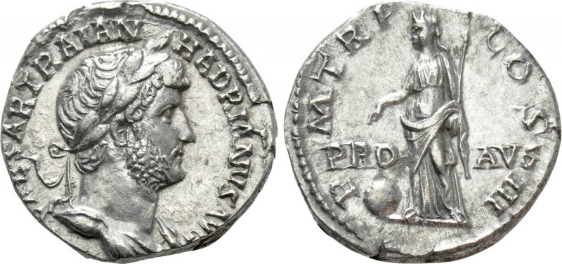 HADRIAN (117-138). Denarius. Rome. 

Obv: IMP CAESAR TRAIAN HADRIANVS AVG. 
L...