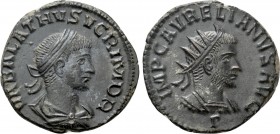 AURELIAN with VABALATHUS (270-275). Antoninianus. Antioch. 

Obv: VABALATHVS V CRIM D R. 
Laureate, draped and cuirassed bust right.
Rev: IMP C AV...