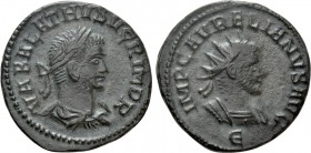 AURELIAN with VABALATHUS (270-275). Antoninianus. Antioch. 

Obv: VABALATHVS V C R IM D R. 
Laureate, draped and cuirassed bust of Vabalathus right...