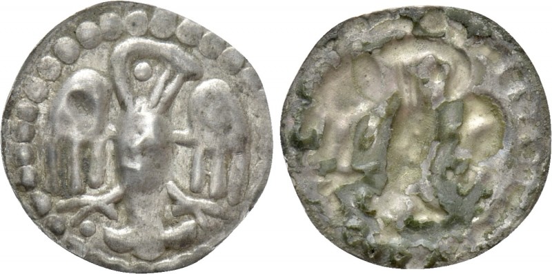 GERMANY. Rottweil. Anonymous Brakteate (Circa 1280-1300). 

Obv: Eagle facing ...