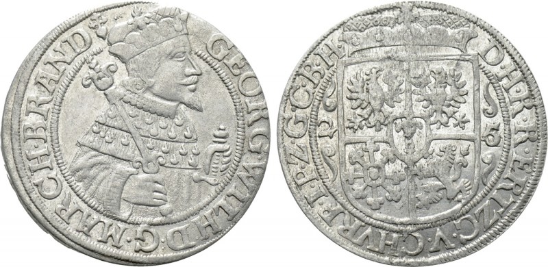 GERMANY. Brandenburg-Prussia. Georg Wilhelm (1619-1640). Ort (1625). Königsberg....