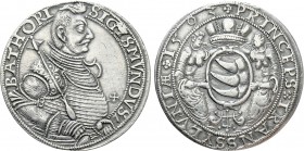 TRANSYLVANIA. Zsigmond Báthory (First and second reigns, 1581-1599). Taler (1593).

Obv: BATHORI SIGISMVNDVS.
Armored half-length bust right, holdi...