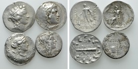 4 Tetradrachms. 

Obv: .
Rev: .

. 

Condition: See picture.

Weight: g.
 Diameter: mm.
