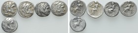 5 Greek Drachms. 

Obv: .
Rev: .

. 

Condition: See picture.

Weight: g.
 Diameter: mm.