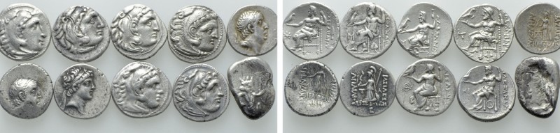10 Greek Drachms and Sigloi. 

Obv: .
Rev: .

. 

Condition: See picture....