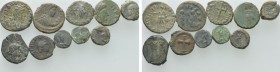 10 Late Roman Minimi. 

Obv: .
Rev: .

. 

Condition: See picture.

Weight: g.
 Diameter: mm.