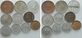 10 Modern Coins; Germany, Austria ect. 

Obv: .
Rev: .

. 

Condition: See picture.

Weight: g.
 Diameter: mm.