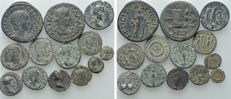 biddr - Numismatik Naumann, Auction 98, lot 1290. 13 Roman Coins. Obv ...