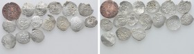 16 Medieval Coins of Lithuania. 

Obv: .
Rev: .

. 

Condition: See picture.

Weight: g.
 Diameter: mm.