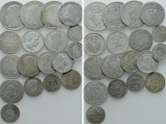 18 Modern Coins. 

Obv: .
Rev: .

. 

Condition: See picture.

Weight: g.
 Diameter: mm.