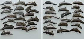 20 Pieces of Olbian Dolphin Money. 

Obv: .
Rev: .

. 

Condition: See picture.

Weight: g.
 Diameter: mm.