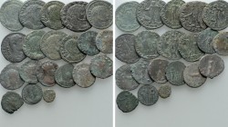 20 Roman Coins. 

Obv: .
Rev: .

. 

Condition: See picture.

Weight: g.
 Diameter: mm.