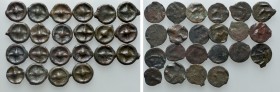 22 Coins of Istros. 

Obv: .
Rev: .

. 

Condition: See picture.

Weight: g.
 Diameter: mm.