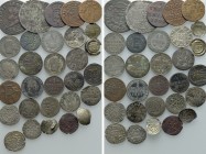 30 Coins; Medieval to Modern (Including Replica). 

Obv: .
Rev: .

. 

Condition: See picture.

Weight: g.
 Diameter: mm.