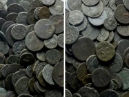Circa 120 Greek and Roman Coins. 

Obv: .
Rev: .

. 

Condition: Very fine.

Weight: g.
 Diameter: mm.