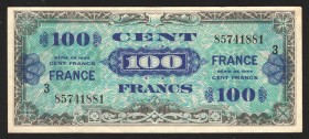 France 100 Francs 1944 
P# 123c; XF