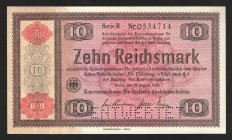 Germany - Third Reich 10 Reichsmark 1933 
P# 200; UNC-