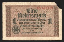 Germany - Third Reich 1 Reichsmark 1940 Six Dijits
P# 136a; Not common type; G