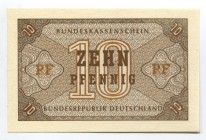 Germany - FRG 10 Pfennig 1967 
P# 26; № No; UNC