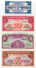 Great Britain Set of 7 Notes 1956 -72 British Armed Forces
UNC