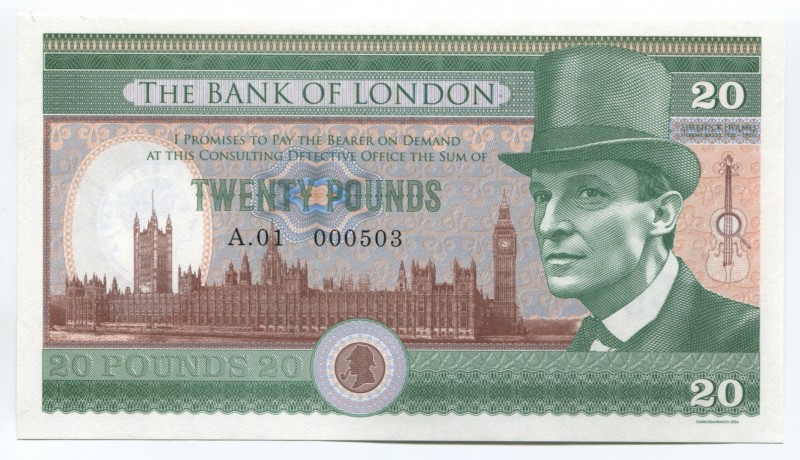 Great Britain 20 Pounds 2016 Specimen
Gabris; UNC