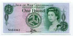 Isle of Man 1 Pound 1983 (ND)
P# 38; UNC