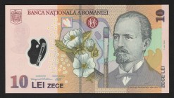 Romania 10 Lei 2007 
P# 119c; UNC