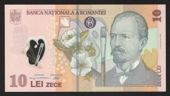 Romania 10 Lei 2010 
P# 119f; UNC