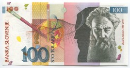 Slovenia 100 Tolarjev 2003 
P# 28; UNC