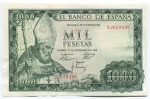 Spain 1000 Pesetas 1965 
P# 151; "San Isidoro"
