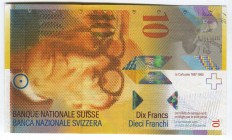 Switzerland 10 Francs 1996 
P# 66b; № 96 K 1745000; UNC; "Le Corbusier"