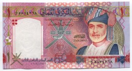 Oman 1 Rial 2005 Commemorative
P# 43a; № 5874258; UNC