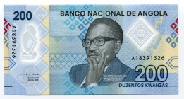 Angola 200 Kwanzas 2020 
P# New; UNC