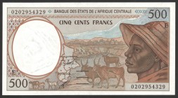 Central African Republic 500 Francs 1994
P# 202e; UNC
