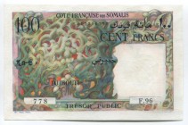 French Somaliland 100 Francs 1952 Rare
P# 26a; № 002380778; UNC; Rare