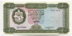 Libya 5 Dinars 1972 
P# 36b; № 210505; UNC