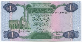 Libya 1 Dinar 1984 
P# 49; № 433294; UNC
