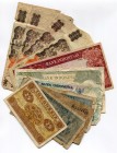 Indonesia Lot of 40 Banknotes 
Various Dates & Denominations; F-UNC