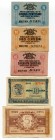 Italy & Greece Lot of 5 Banknotes 1918 - 1944
Various Dates & Denominations