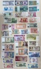 World Lot of 35 Notes 
Various Coutries, Dates & Denominations; UNC