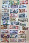 World Lot of 30 Notes 
Various Coutries, Dates & Denominations; UNC