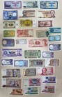 World Lot of 35 Notes 
Various Coutries, Dates & Denominations; UNC