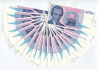 Yugoslavia 20 x 100 Dinara 1994 
P# 139a; UNC