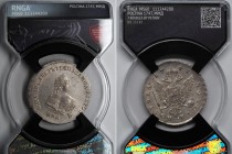 Russia 1 Rouble 1718 RNGA MS 60 Rare
Bit# 213 R2 ; Diakov# 512; Silver