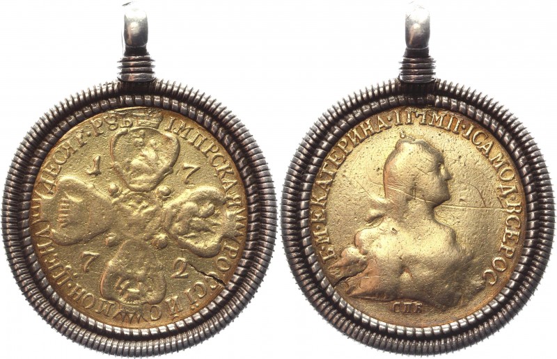 Russia 10 Roubles 1772 СПБ Rare
Bit# 25 R; 22 Rouble by Petrov; 20 Rouble by Il...