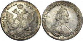 Russia 20 Kopeks 1778 СПБ
Bit# 388; Silver; 4,96 g; AU-UNC-; stamp gloss