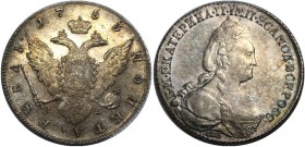 Russia 1 Rouble 1783 СПБ ИЗ
Bit# 235; Silver; 24,10 g; AU; from an old collection; Mint lustre