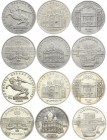 Russia - USSR Full Set of 12 Coins 1990 - 1991
5 Rouble 1990-1991; Various Motives; Proof and Common