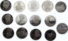Russia - USSR Lot of 14 Proof Coins 1987 - 1991
1 Rouble 1987 - 1991; Proof; Various Motives & Dates